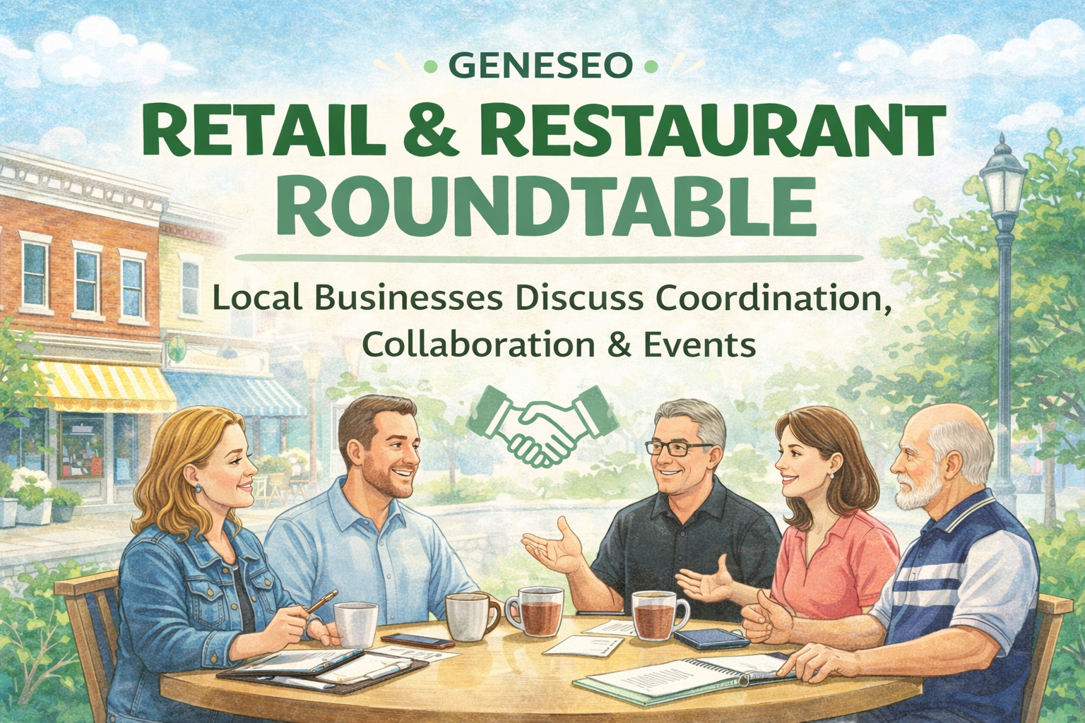 Local Businesses Gather for Geneseo Retail &amp; Restaurant Roundtable