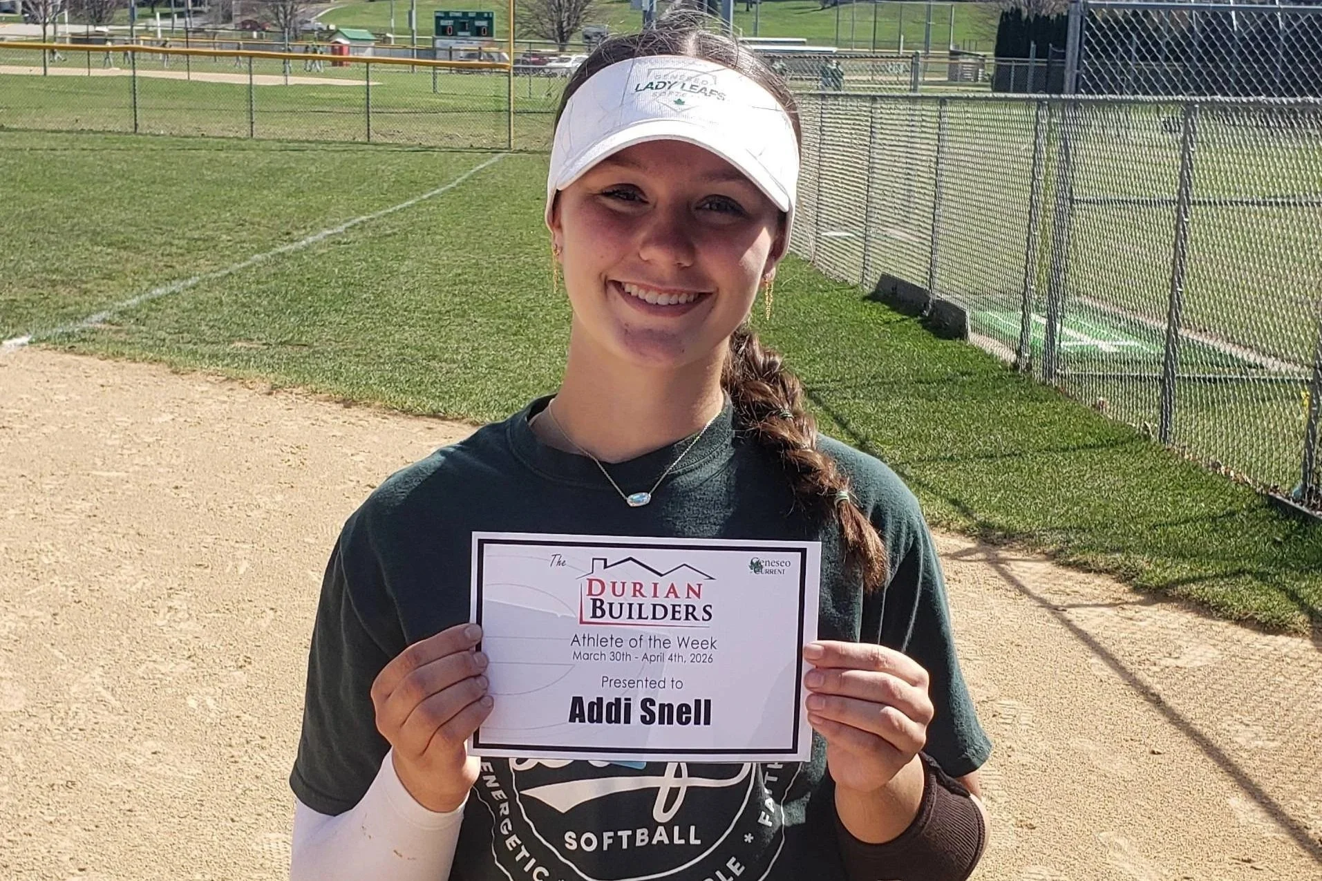 AOTW: Addison Snell Wins Durian Builders Athlete Of The Week! 03/30 - 04/04
