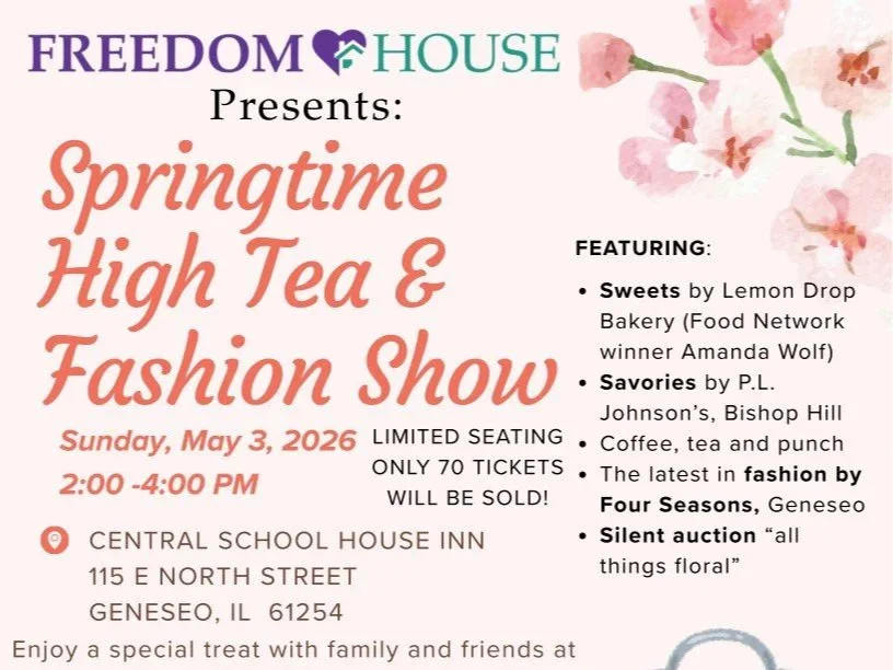 High Tea and Fashion Show Fundraiser Planned for Freedom House Shelter