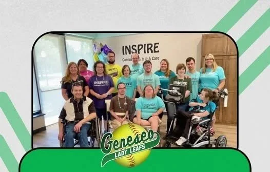 Lady Leafs Step Up to Support Inspire Continuing Care