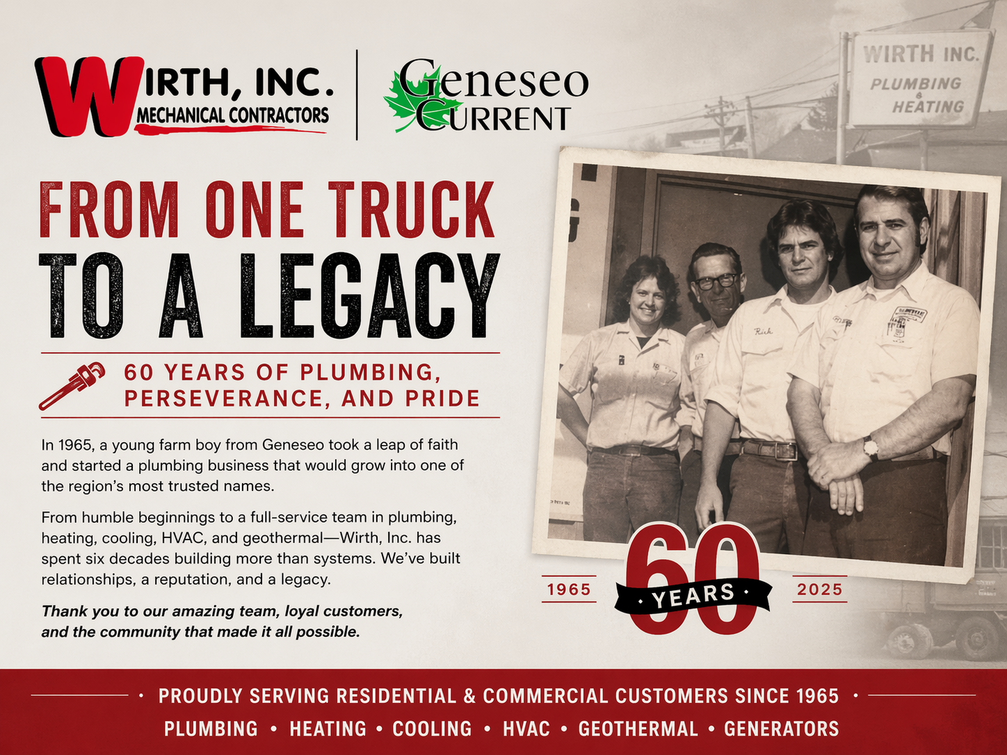 From One Truck to a Legacy