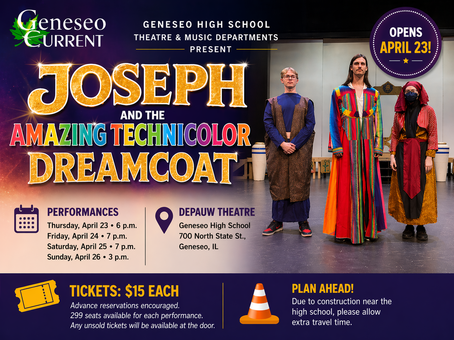 GHS Spring Musical Opens April 23