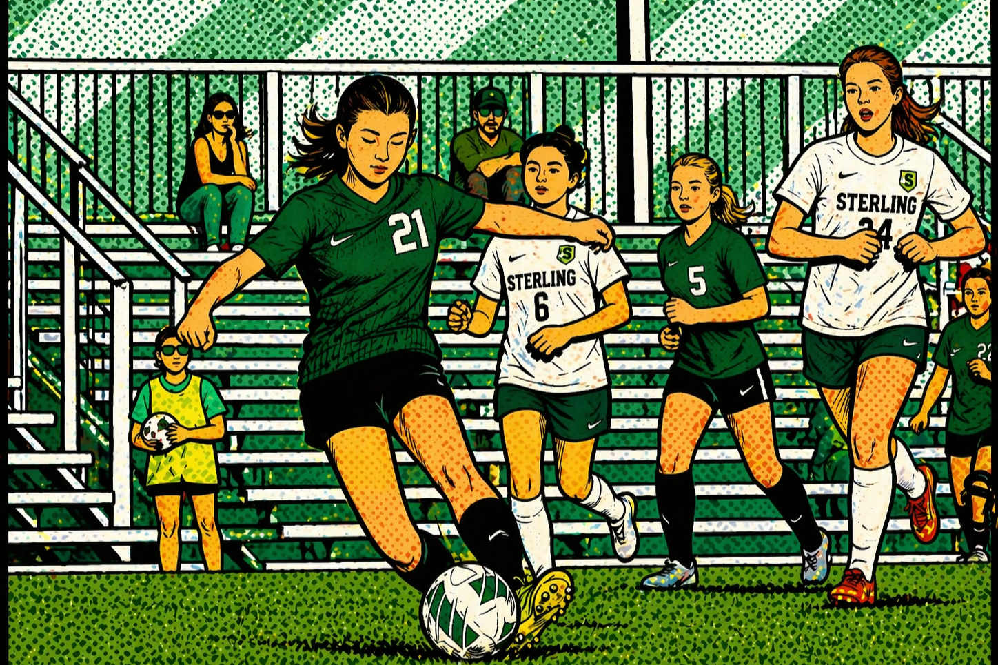 Soccer: Lady Leafs Shutout Sterling! Final Regular Season Home Game This Tuesday!
