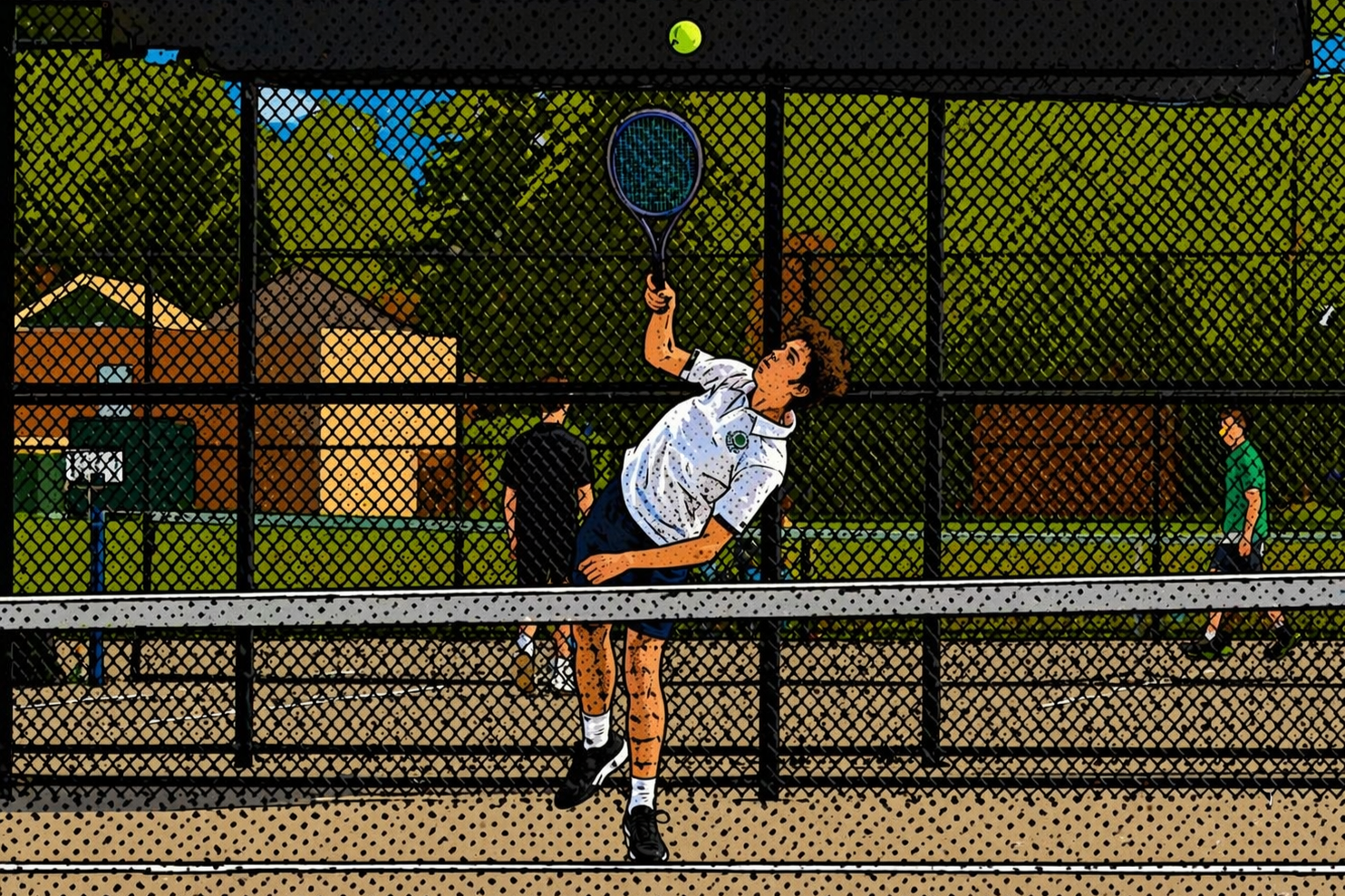 Tennis: Leafs Sweep Galesburg!