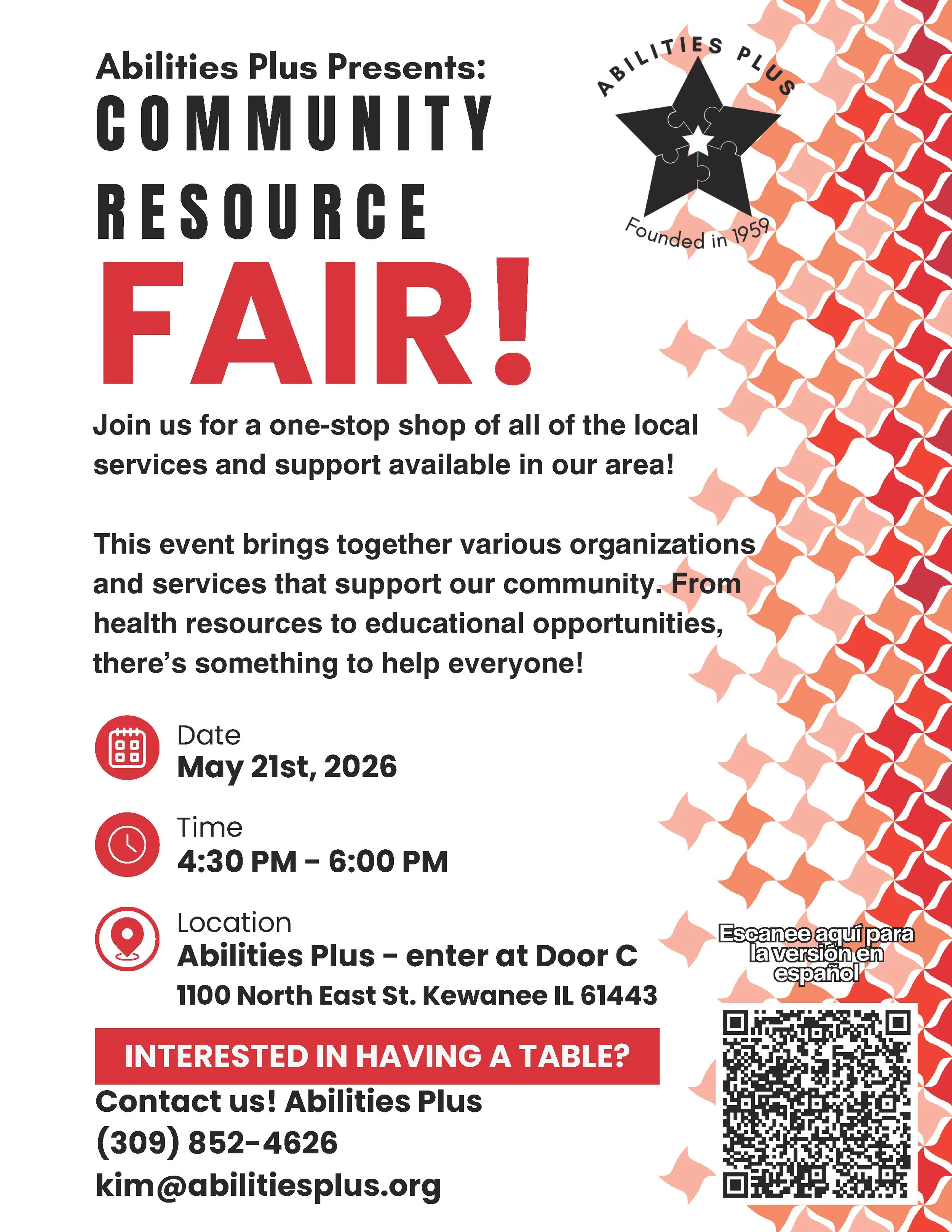 Abilities Plus: Community Resource Fair