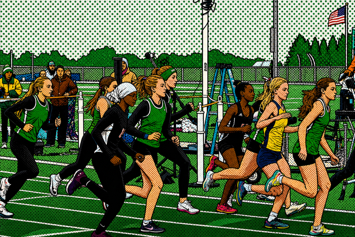 Track &amp; Field: Lady Leafs Win GHS Invite!