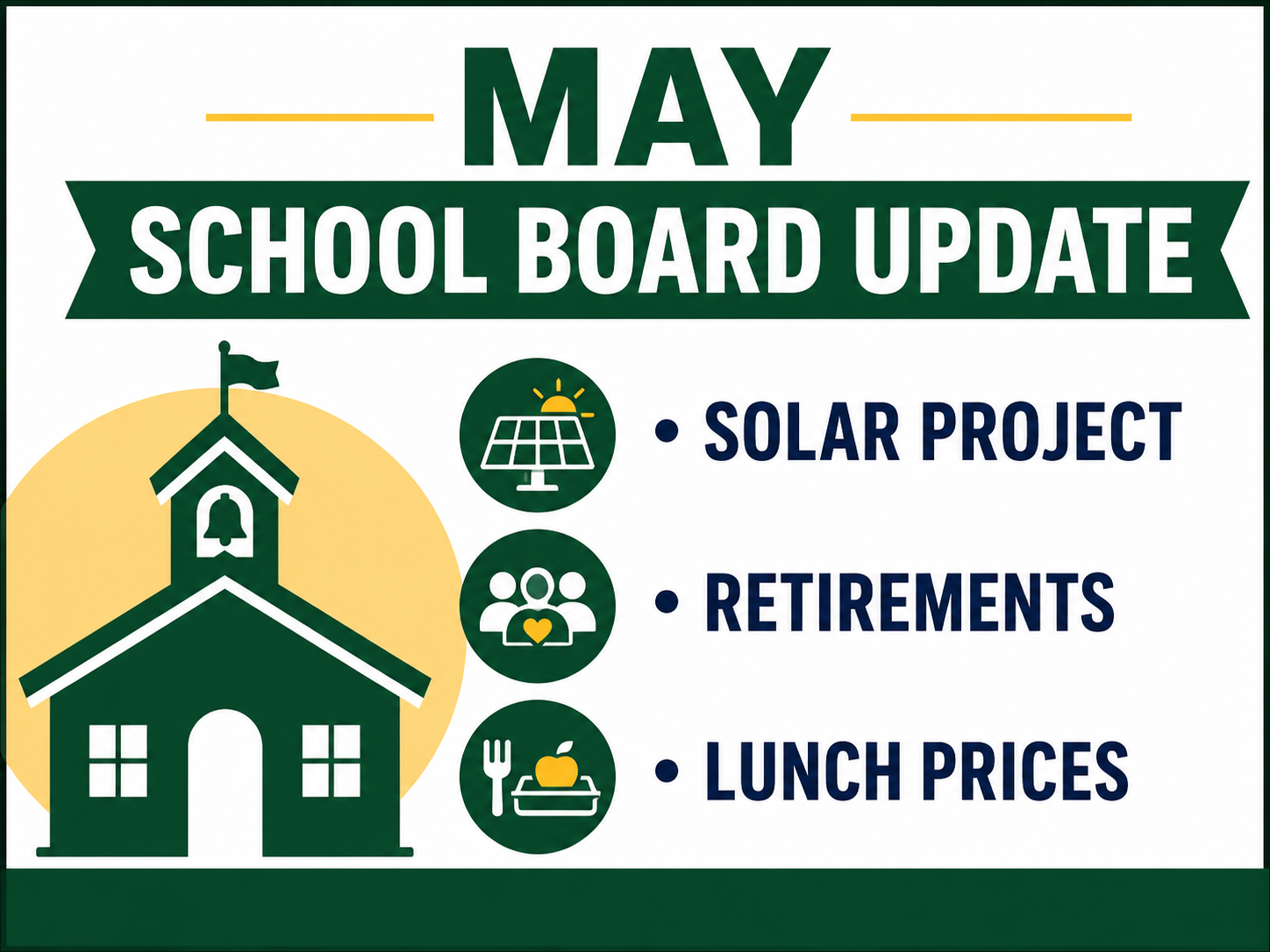 Geneseo School Board Recap: Retirements, Solar Energy, and Career Education