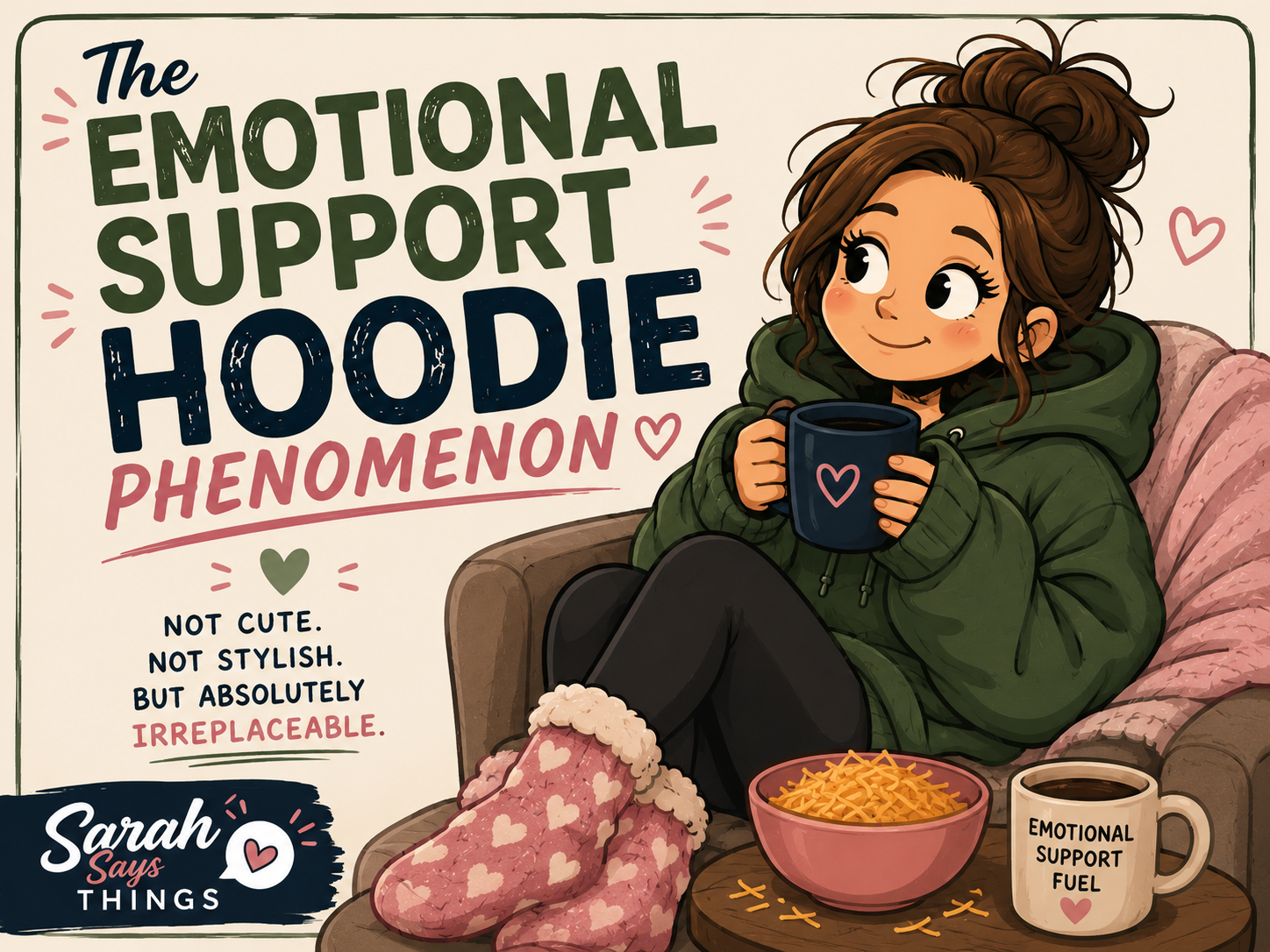 The Emotional Support Hoodie Phenomenon
