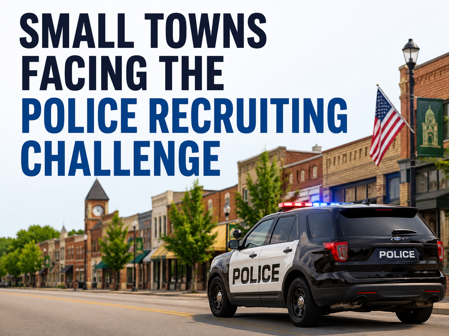 Small Towns Across America Facing Growing Police Recruiting Challenges