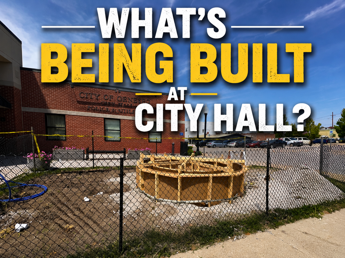 Construction at City Hall