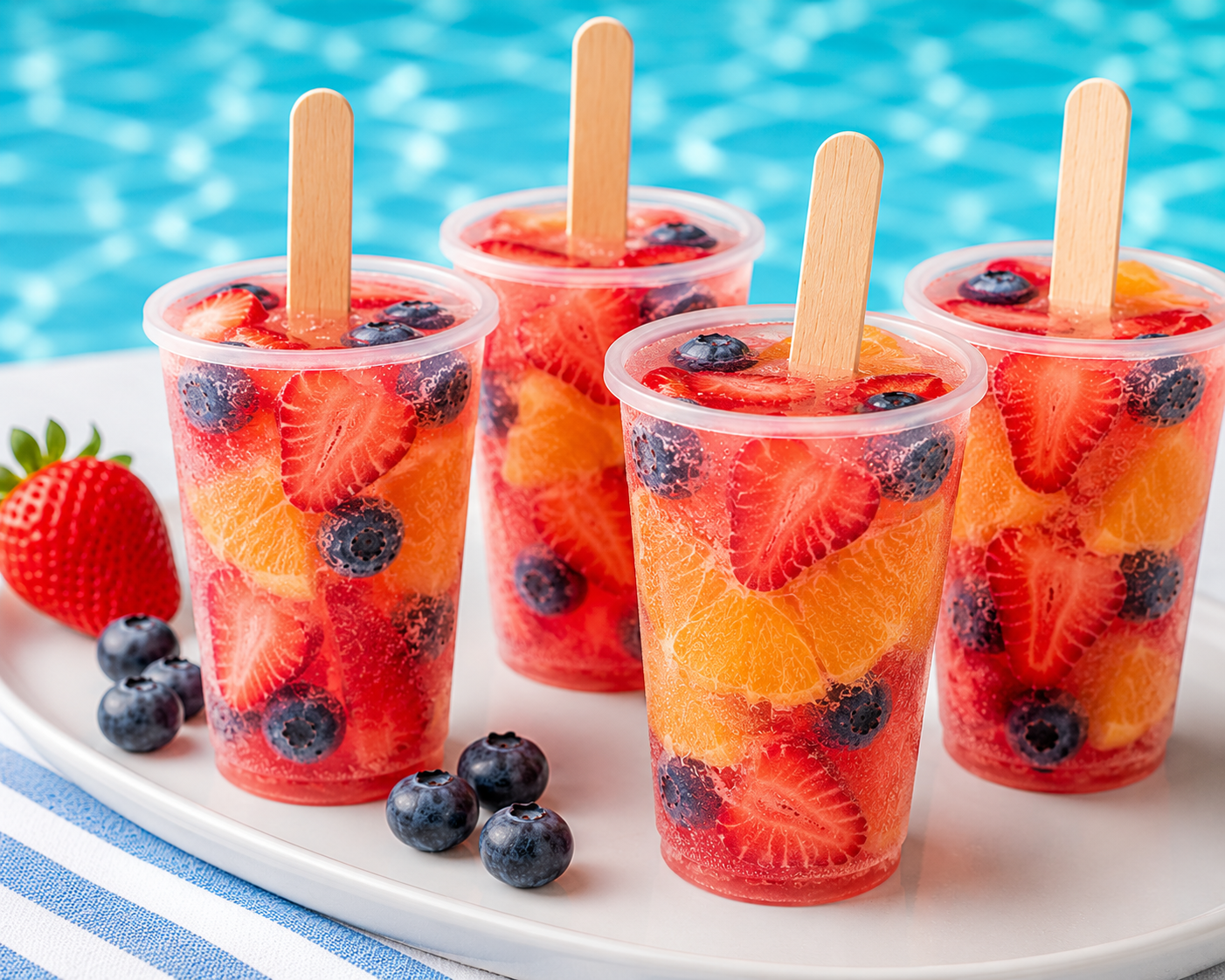 Poolside Punch Pops