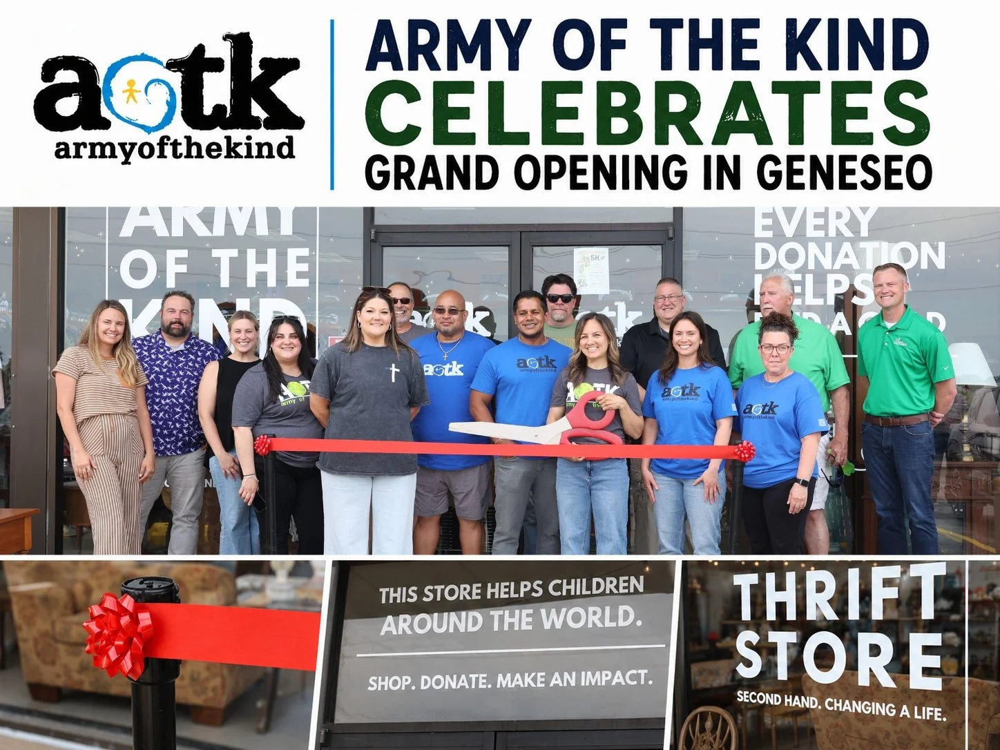 Army of the Kind Celebrates Grand Opening in Geneseo