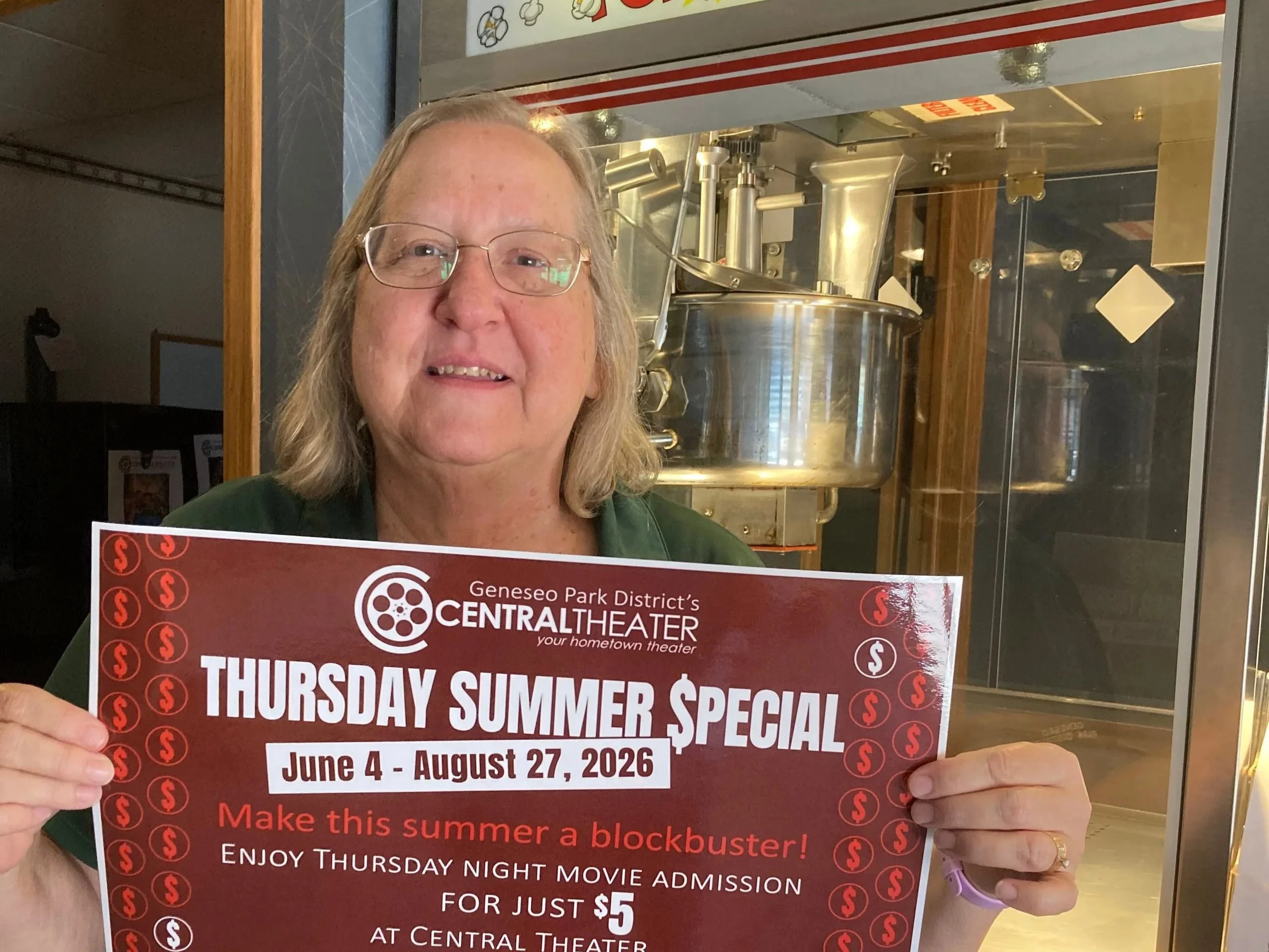‘Throwback Thursday’ Ticket Prices at Central Theater
