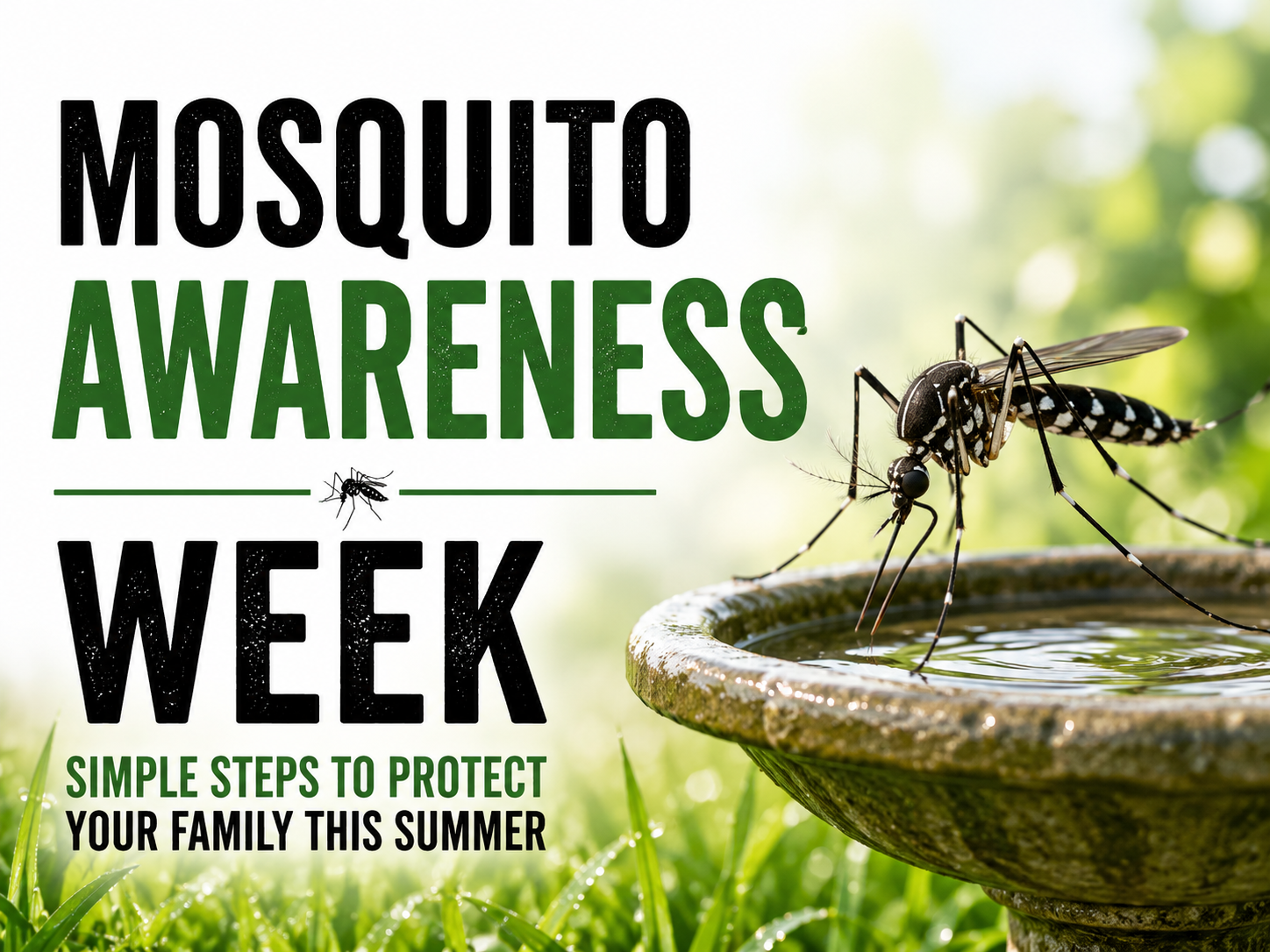 Mosquito Awareness Week Highlights Simple Steps to Reduce Summer Risks