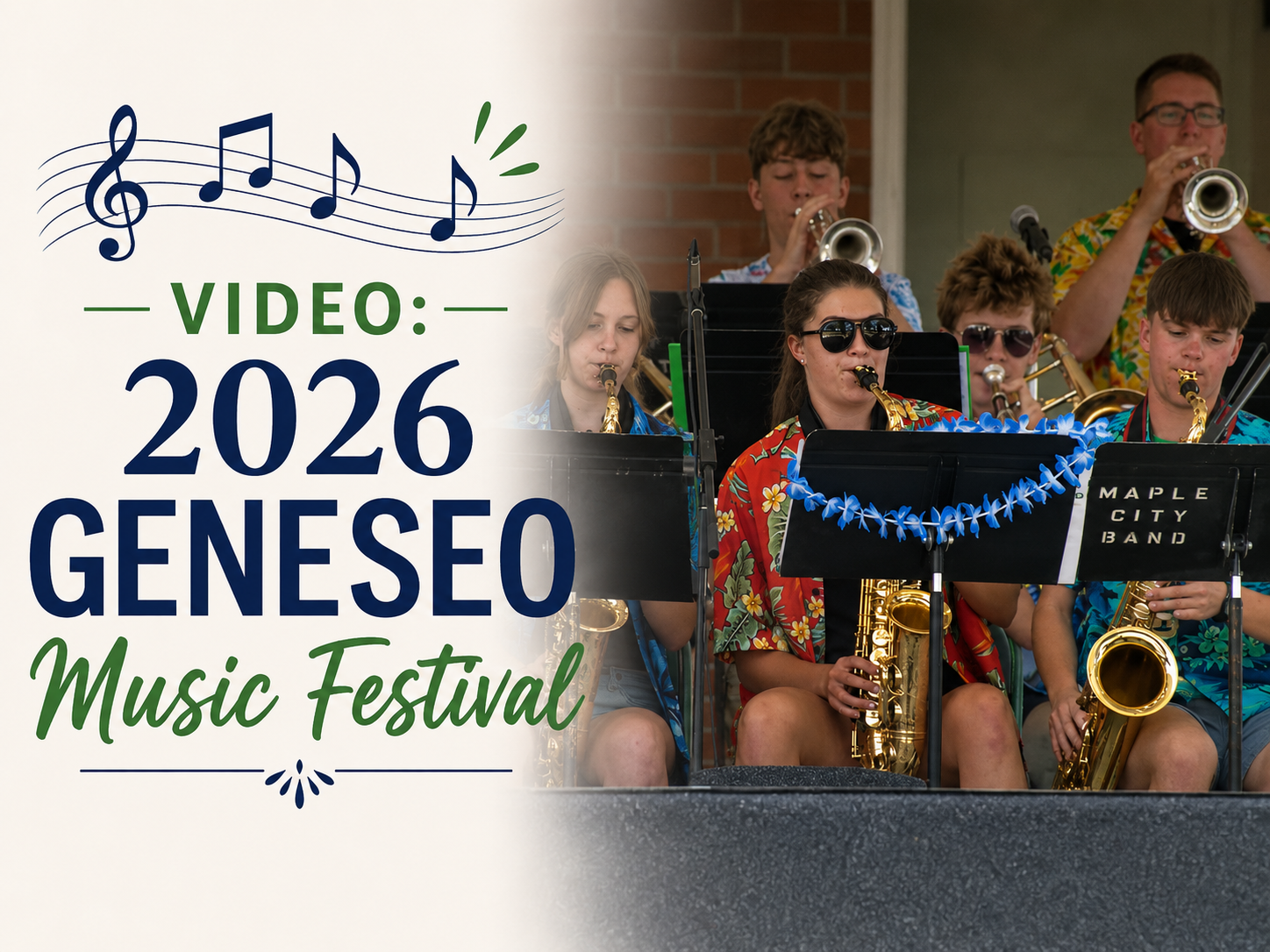 VIDEO:  The 2026 Geneseo Music Fest