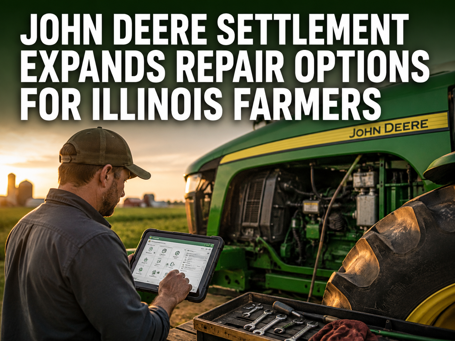 John Deere Settlement Expands Repair Options for Illinois Farmers