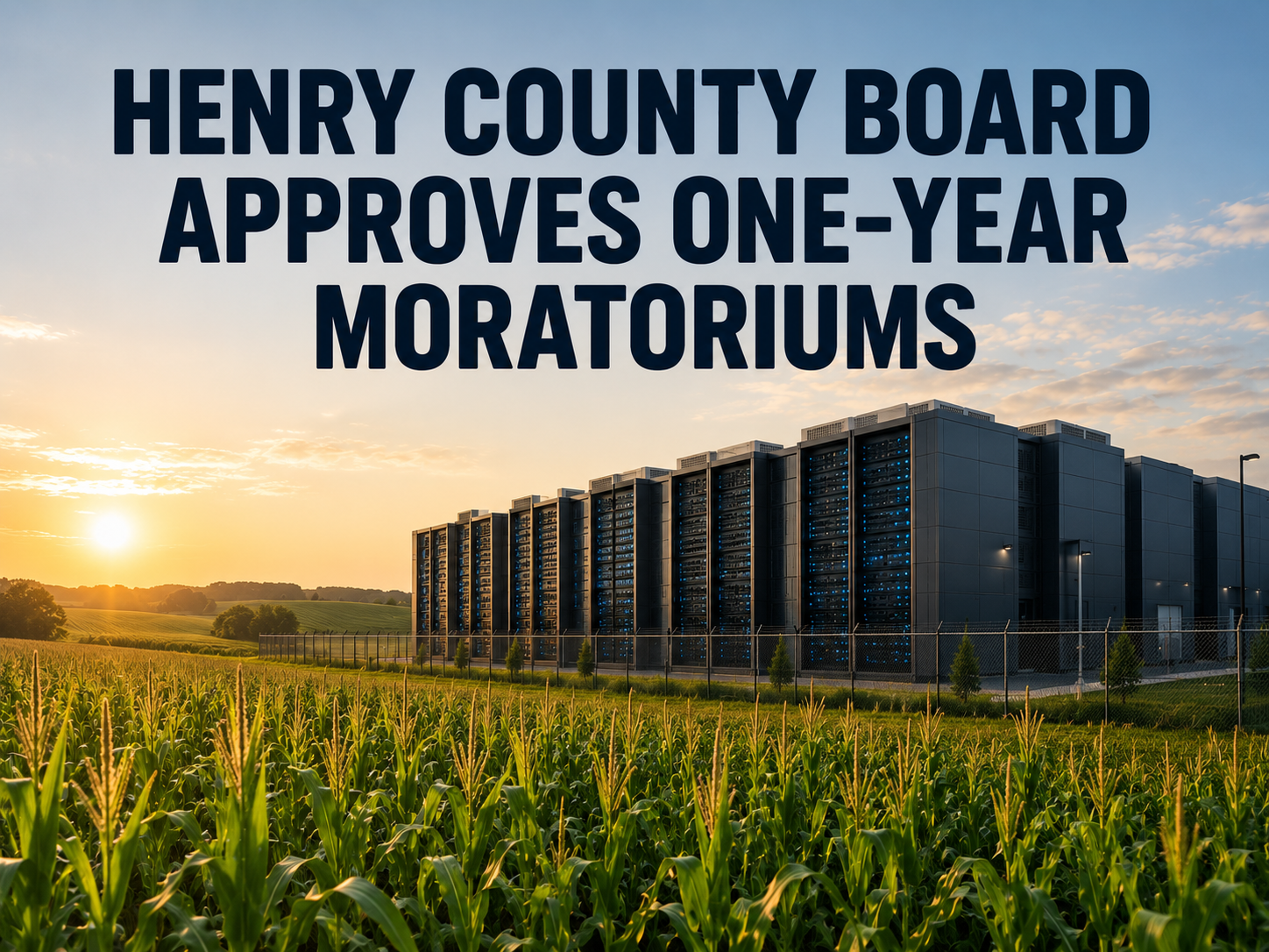 Henry County Board Approves One-Year Moratoriums on New Carbon Sequestration Projects and Data Centers