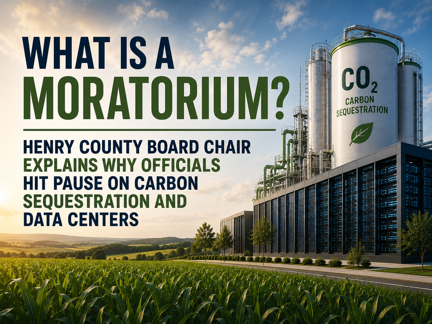 What Is a Moratorium? Henry County Board Chair Explains Why Officials Hit Pause on Carbon Sequestration and Data Centers