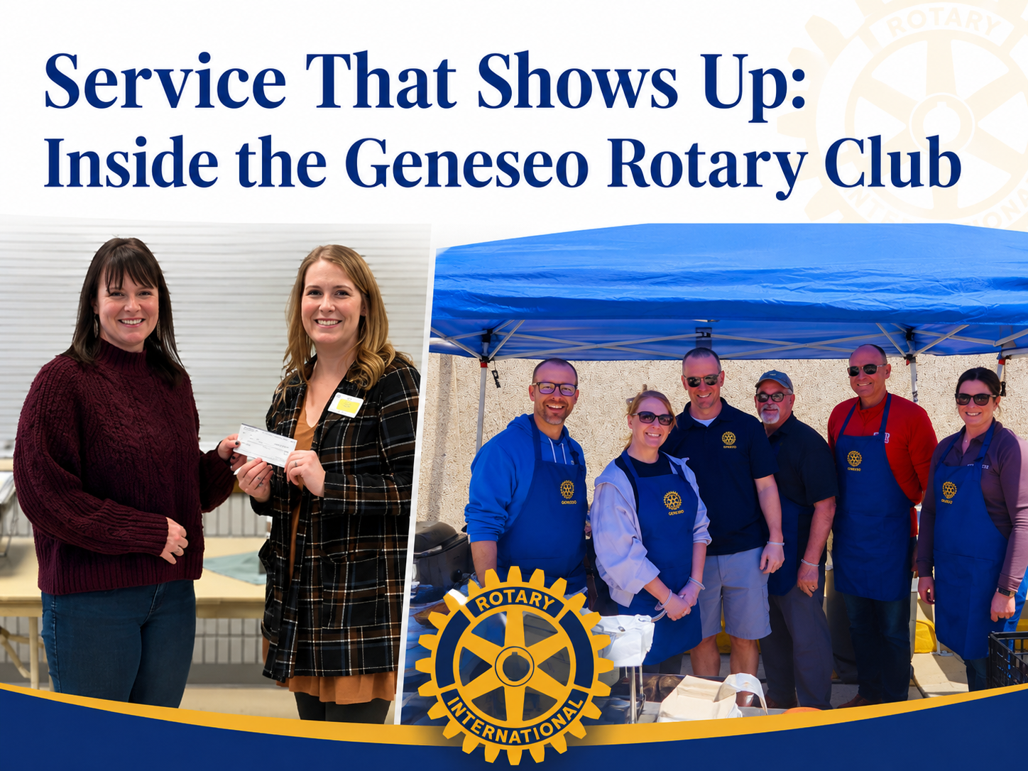 Service That Shows Up:  Inside the Geneseo Rotary Club
