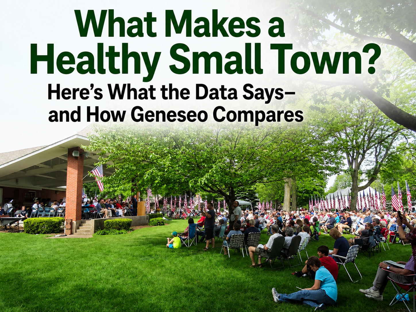 What Makes a Healthy Small Town? Here's What the Data Says—and How Geneseo Compares