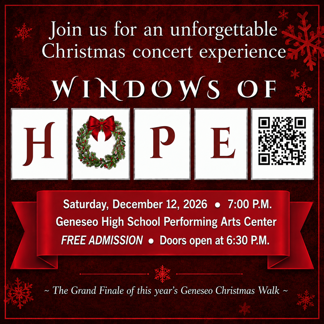 Windows of Hope Concert
