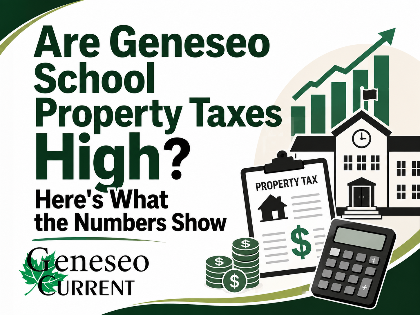 Are Geneseo School Property Taxes High? Here's What the Numbers Show