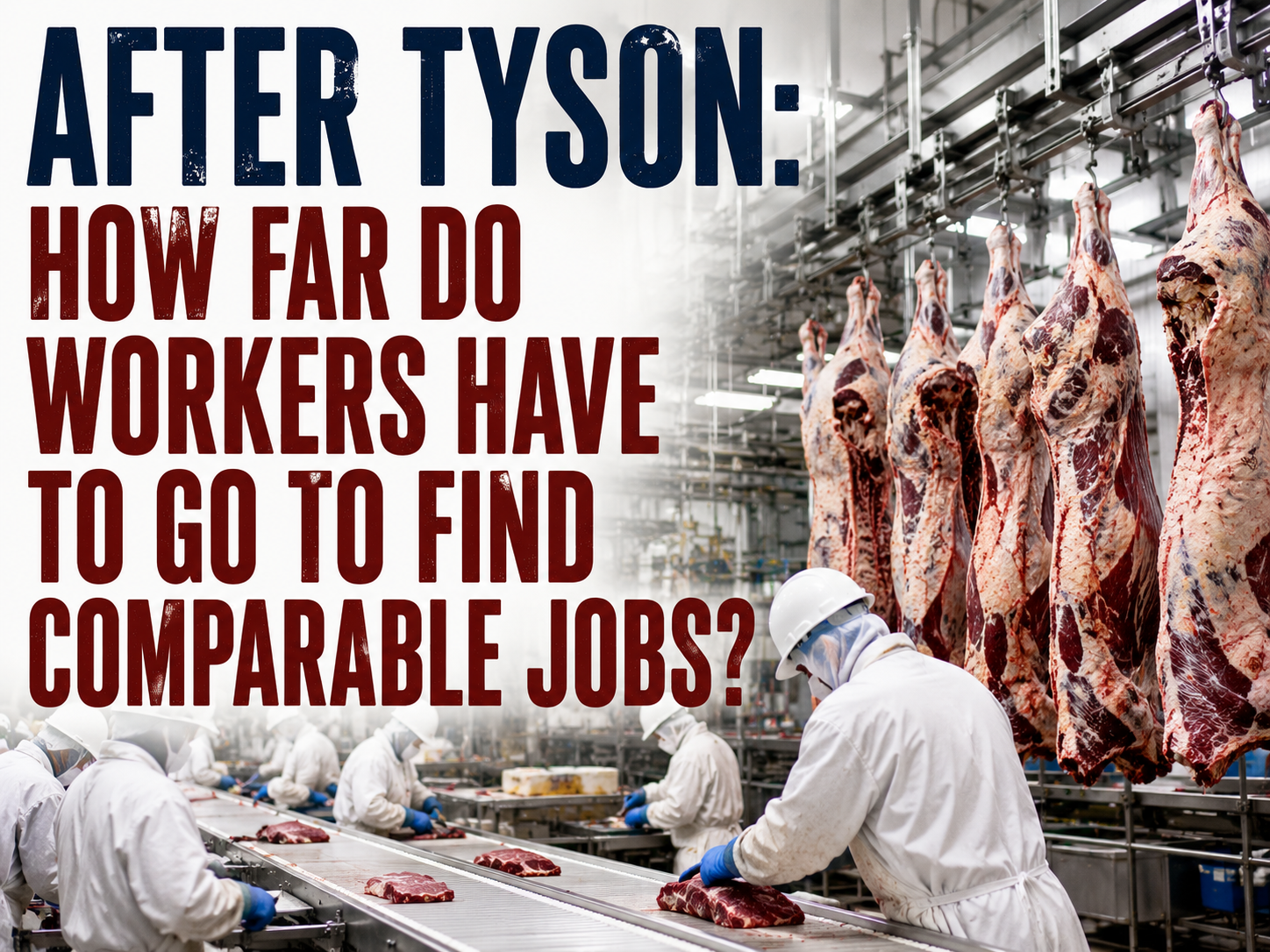 After Tyson: How Far Do Workers Have to Go to Find Comparable Jobs?