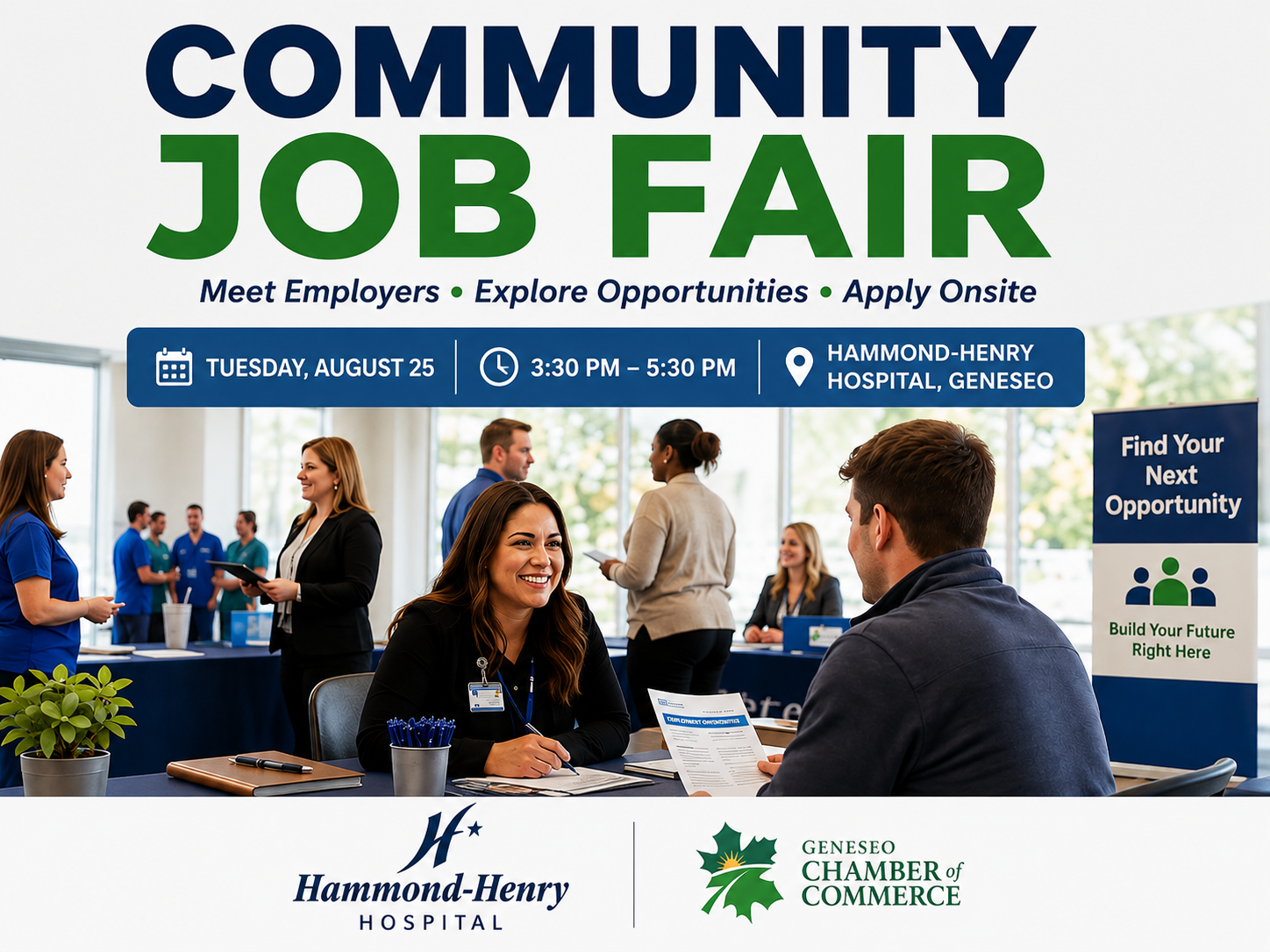 Community Job Fair Takes Shape in Geneseo Following Tyson Joslin Closure