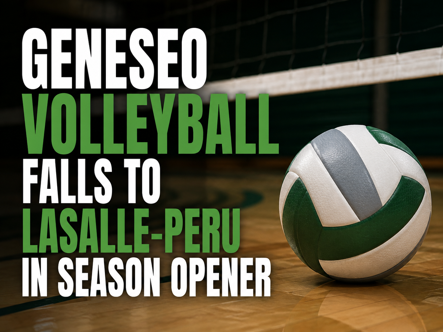 Geneseo Volleyball Falls to LaSalle-Peru in Season Opener