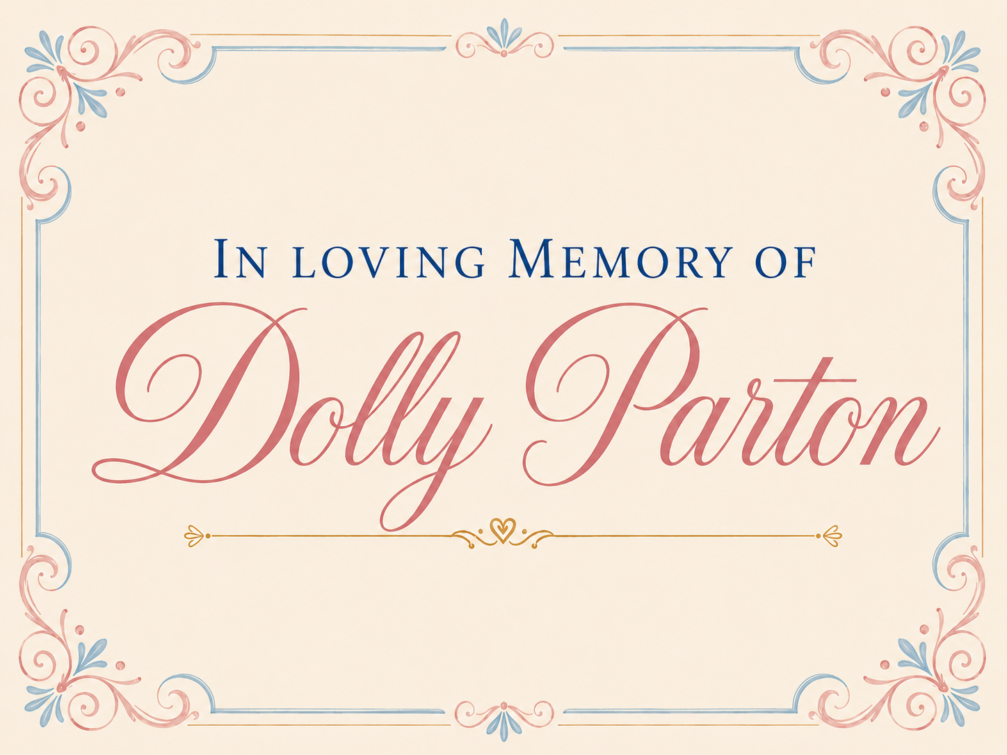 Geneseo Library Sends Message to Imagination Library Partners Regarding Death of Dolly Parton