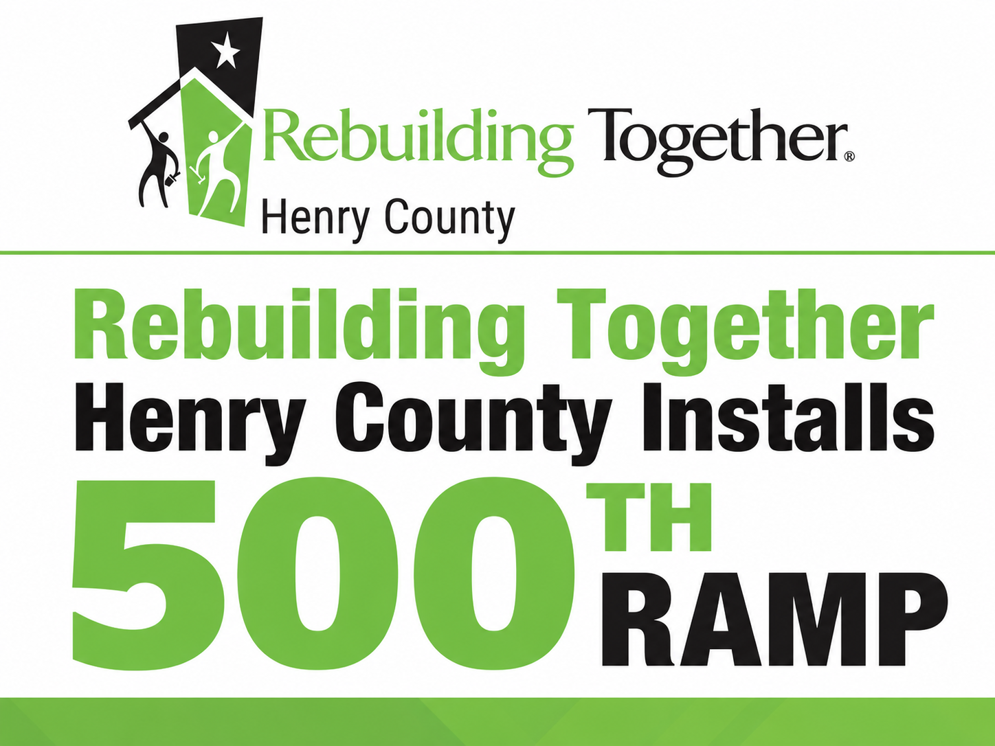 Rebuilding Together Henry County Celebrates 500th Wheelchair Ramp, Marking Three Decades of Restoring Independence