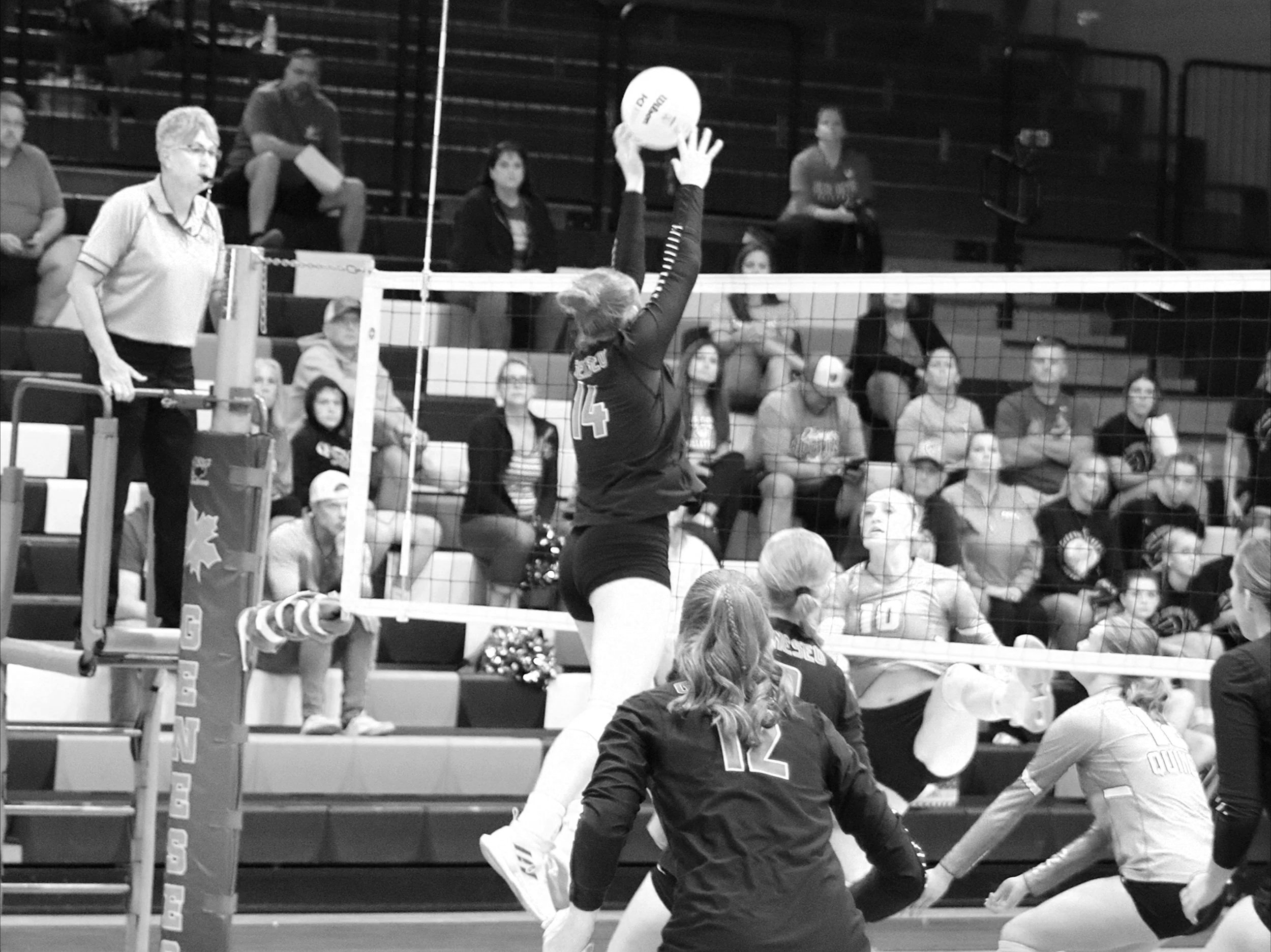 Morton Hands Geneseo Straight-Set Loss