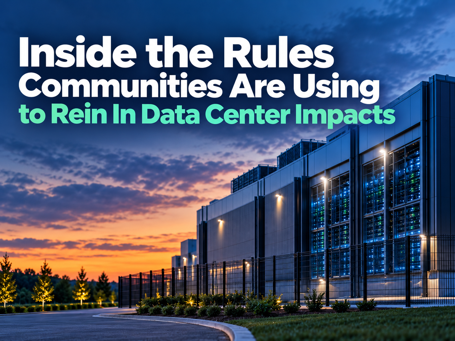Inside the Rules Communities Are Using to Rein In Data Center Impacts