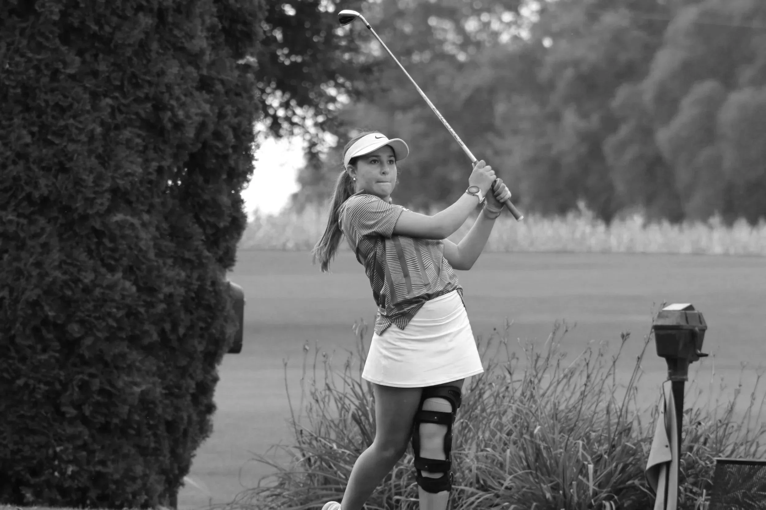 Lady Leafs Golf Team Compete in Alleman Triangular