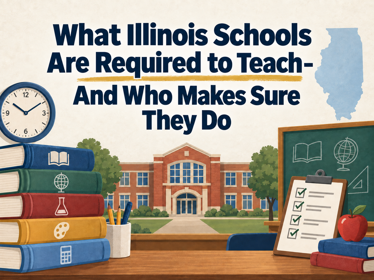 What Illinois Schools Are Required to Teach — And Who Makes Sure They Do