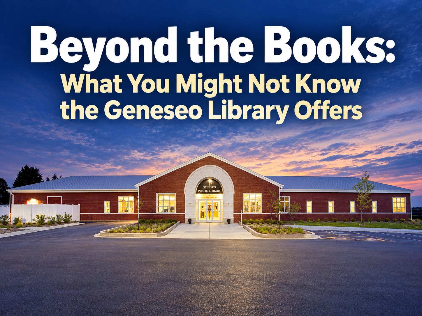 Beyond the Books: What You Might Not Know the Geneseo Library Offers