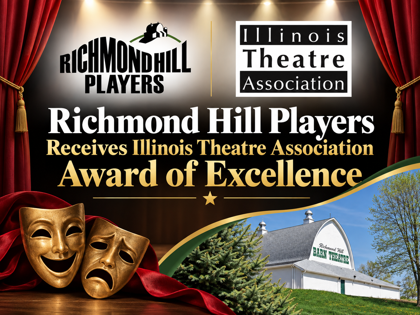 Richmond Hill Players Receives Illinois Theatre Association Award of Excellence