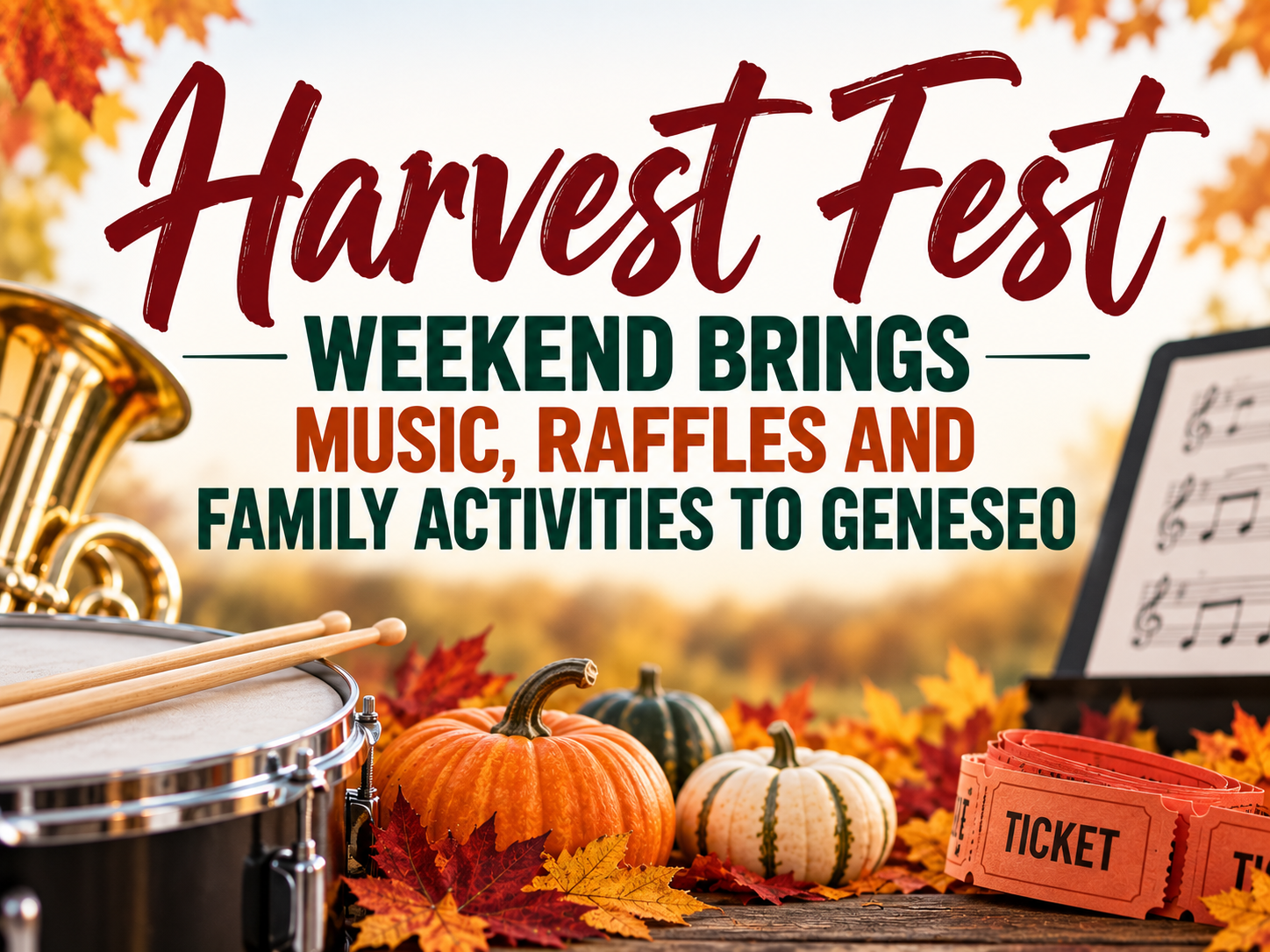 Harvest Fest Weekend Brings Music, Raffles and Family Activities to Geneseo