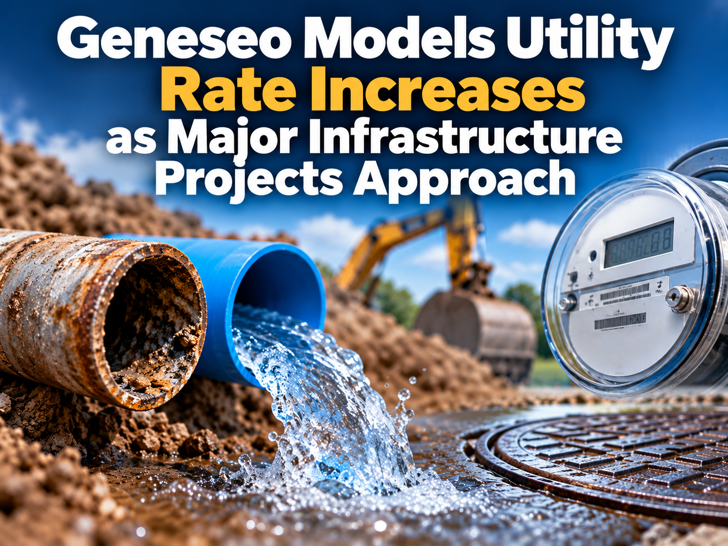 Geneseo Models Utility Rate Increases as Major Infrastructure Projects Approach