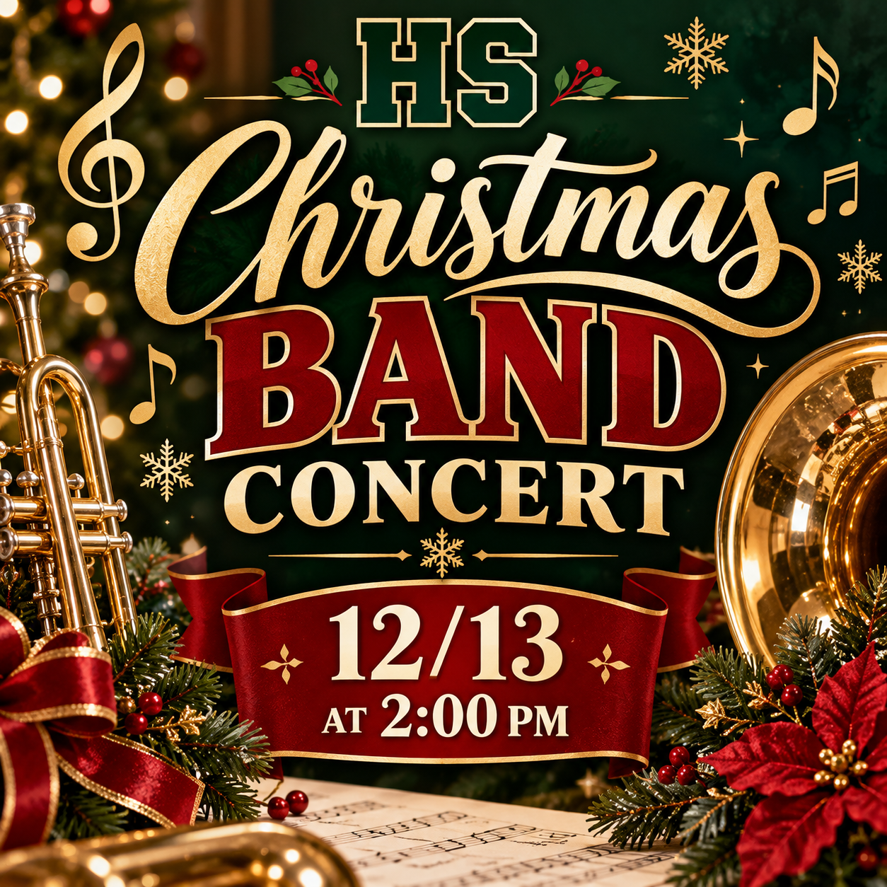 HS Christmas Band Concert