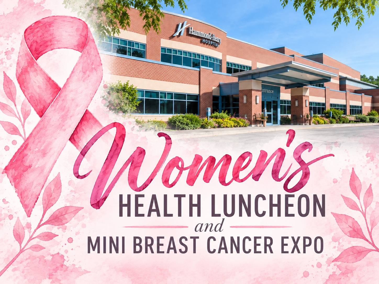 Women's Health Luncheon and Mini Breast Cancer Expo Oct. 22