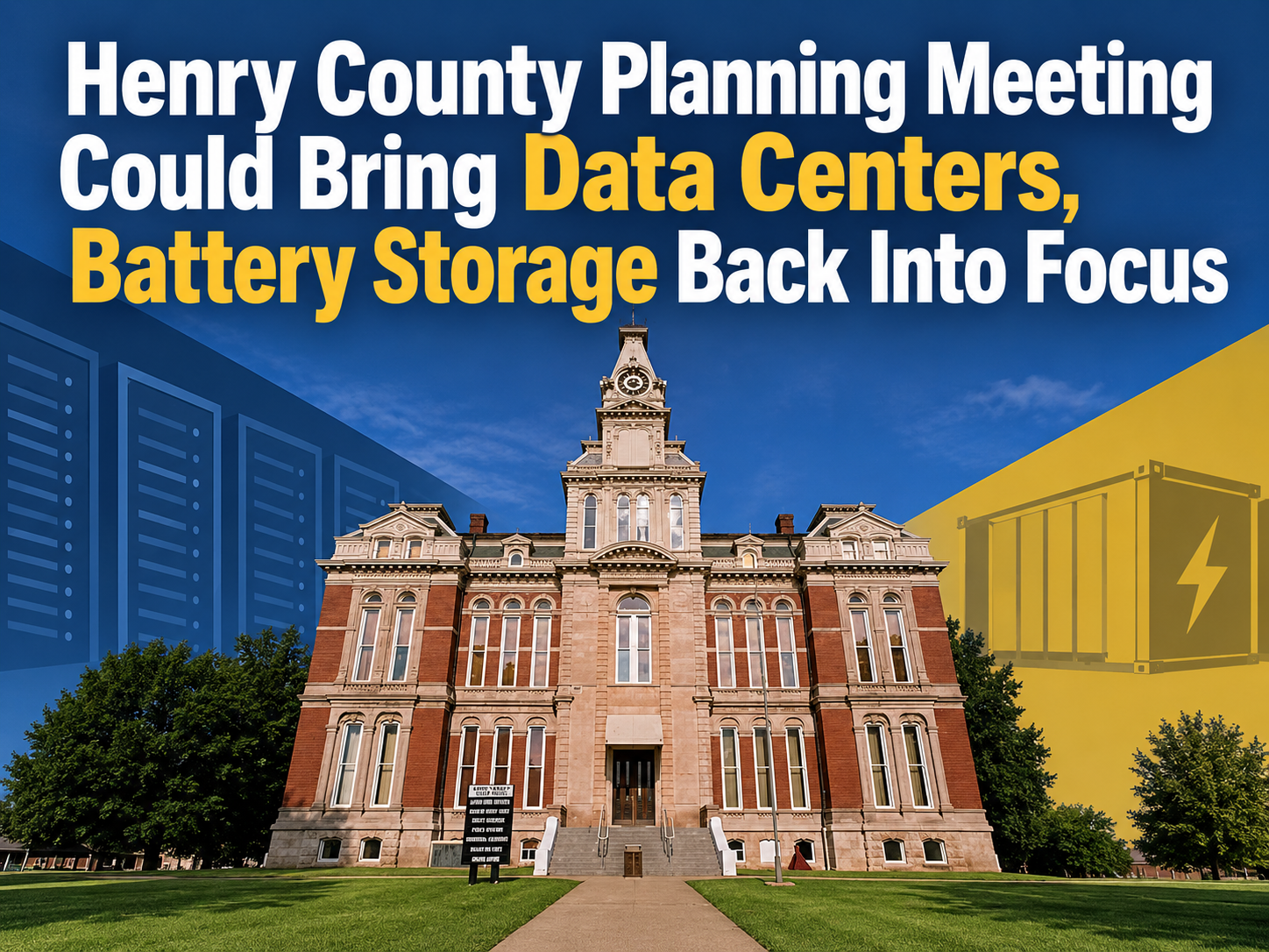 Henry County Planning Meeting Could Bring Data Centers, Battery Storage Back Into Focus