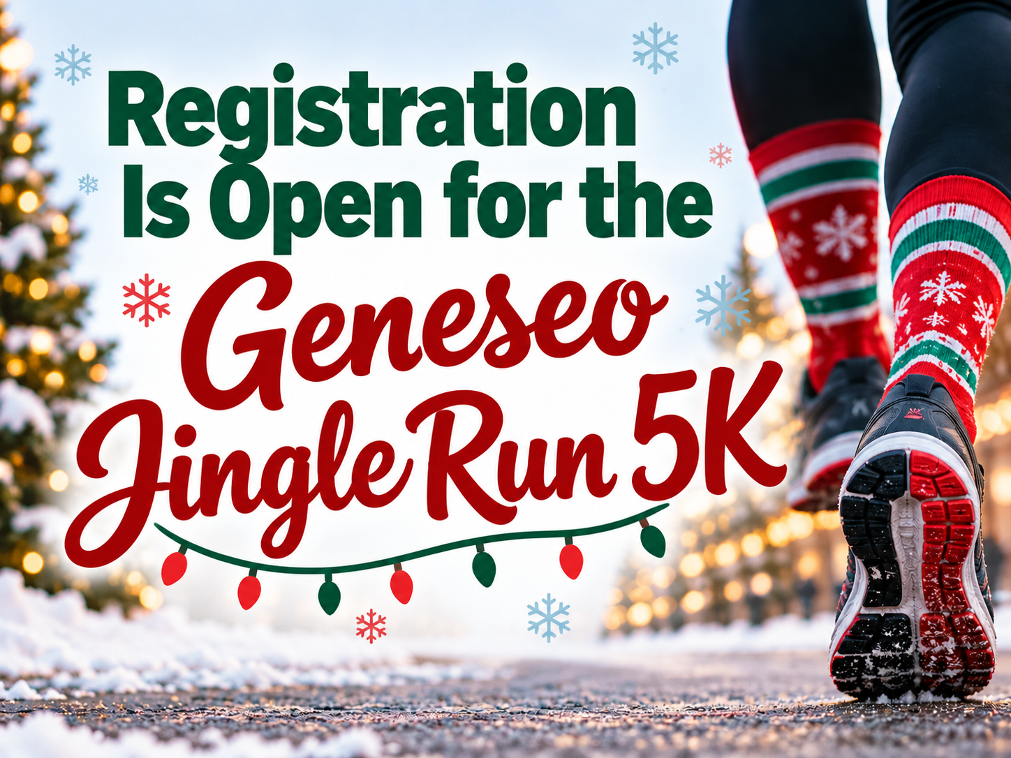 Registration Is Open for the Geneseo Jingle Run 5K