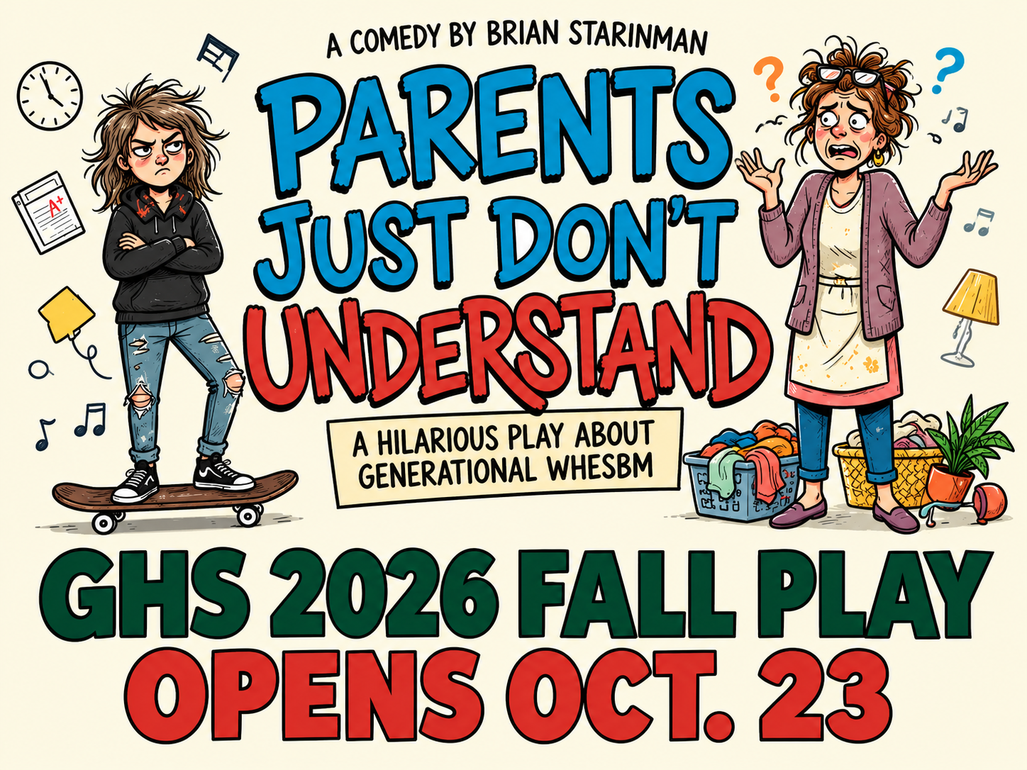 GHS 2026 Fall Play Opens Oct. 23