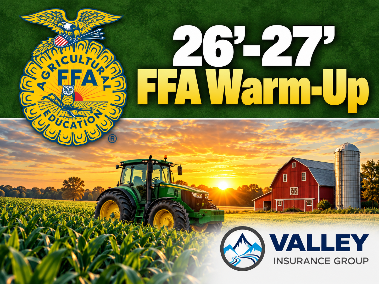 26’-27’ FFA Warm-Up