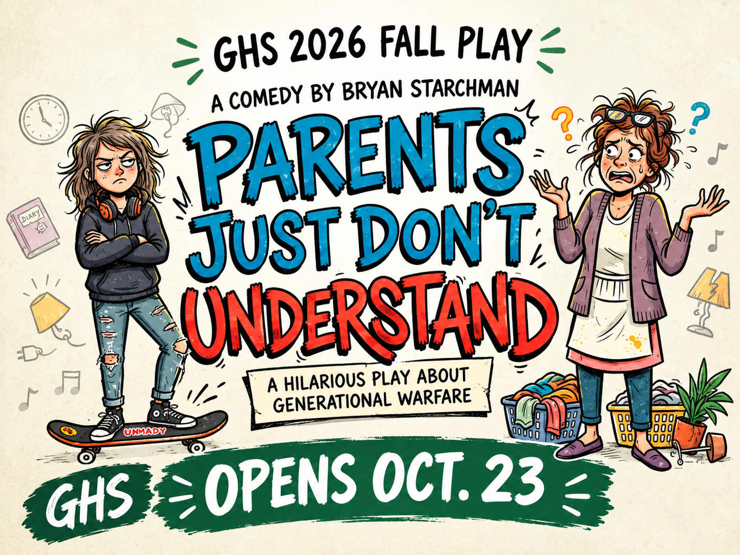 GHS 2026 Fall Play Opens Oct. 23
