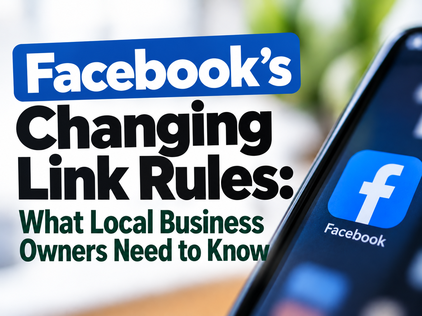 Facebook's Changing Link Rules: What Local Business Owners Need to Know