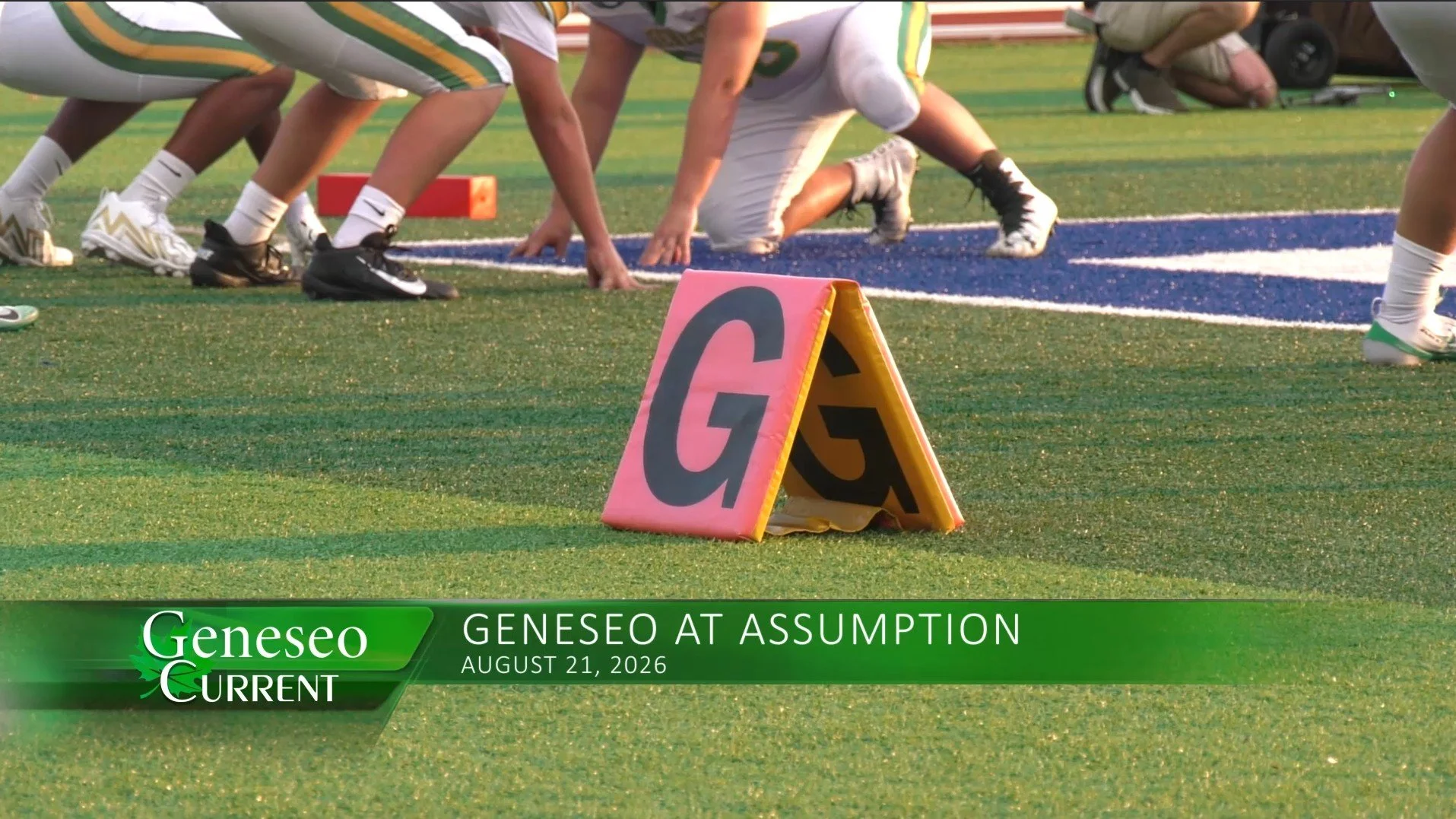 Video Highlights!  Green Machine @ Assumption