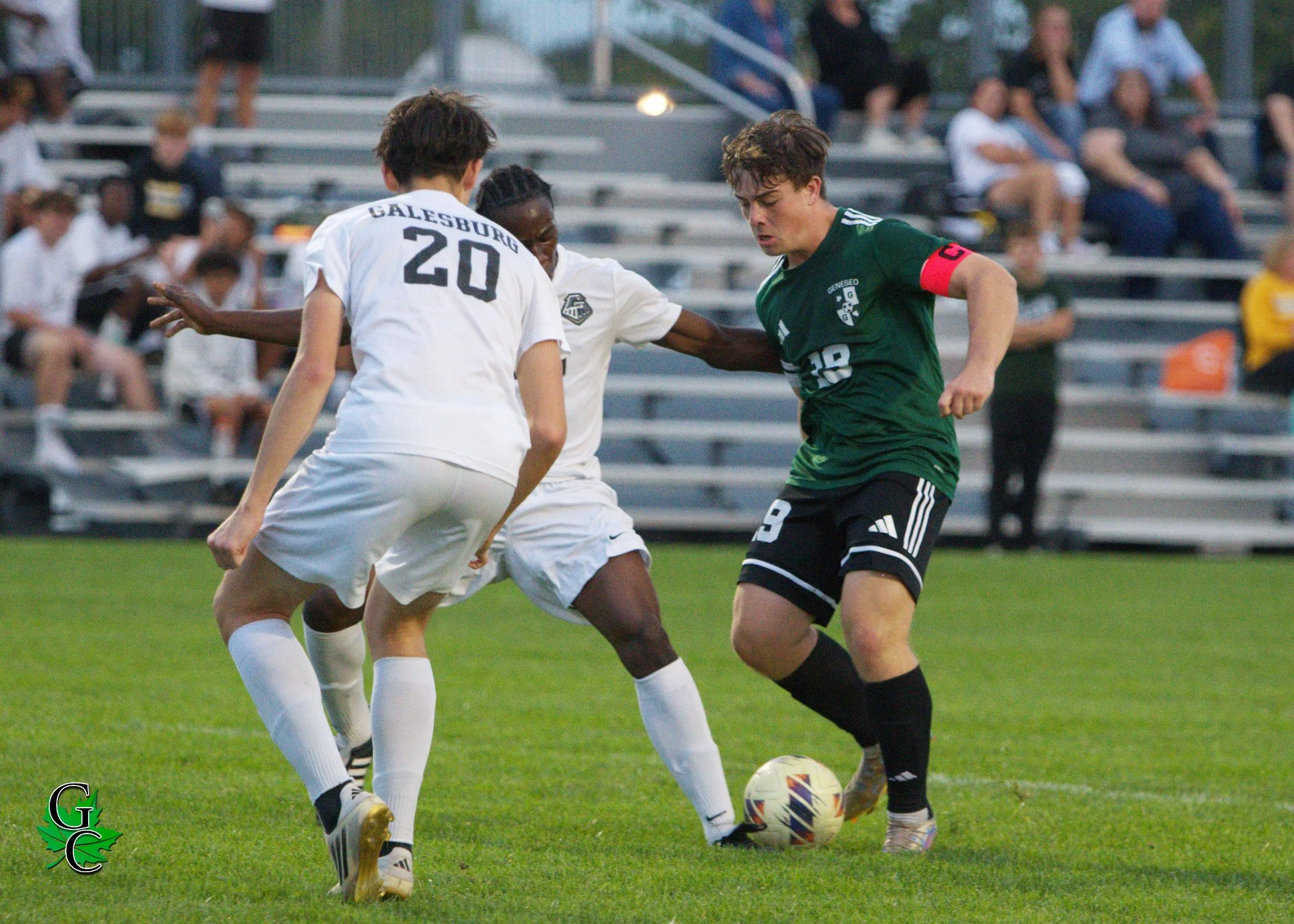 Three Leafs Score as Boys Soccer Put Up Five on Galesburg