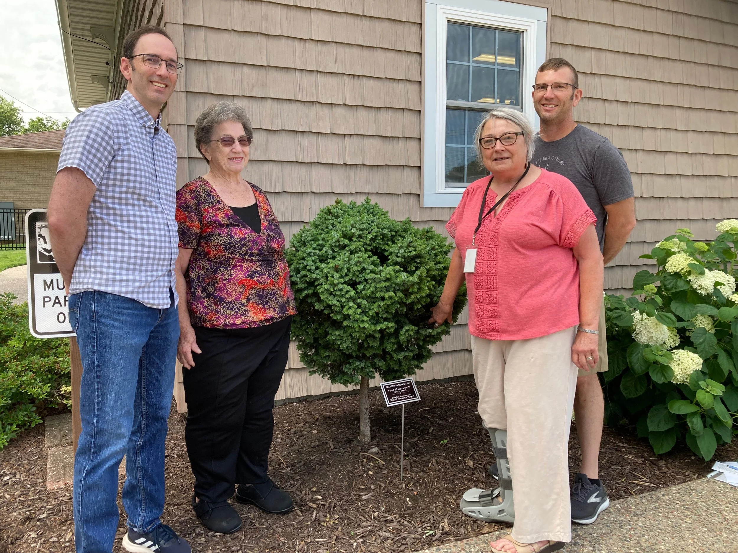 Dedication Memorial Held for Fred Magerkurth on Museum Grounds
